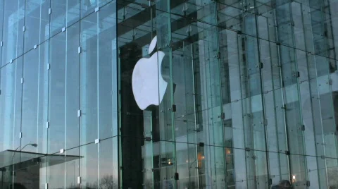 Apple Store Stock Footage 694763