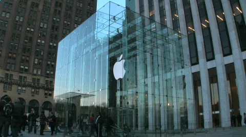 Apple Store Stock Footage 694765