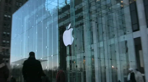 Apple Store Stock Footage 694766