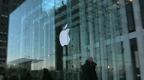 Apple Store Stock Footage 694769