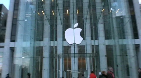 Apple Store Stock Footage 694773