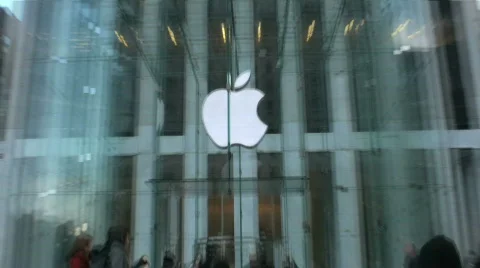 Apple Store Stock Footage 694775