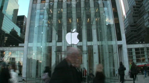 Apple Store Stock Footage 694777