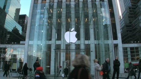 Apple Store Stock Footage 694782