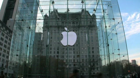 Apple Store Stock Footage 694829