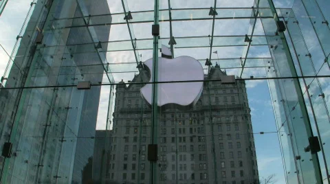 Apple Store Stock Footage 694835