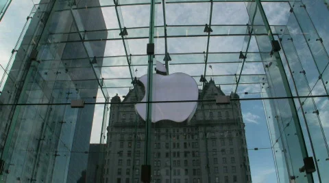 Apple Store Stock Footage 694837