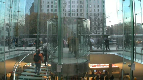 Apple Store Stock Footage