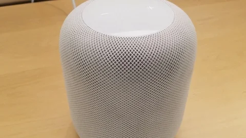 Apple Store - HomePod Stock Footage 93811746