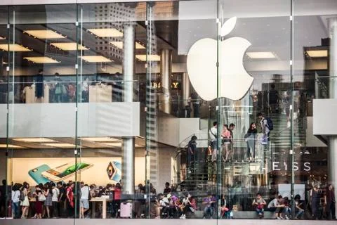 Apple Store Stock Photos