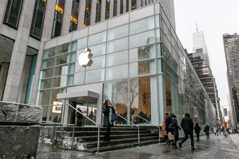 Apple store Stock-Fotos