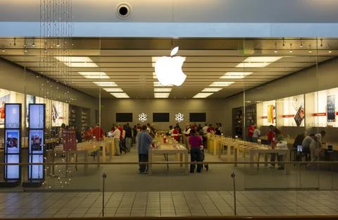 Apple Store Stock Photos