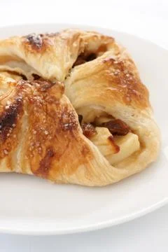 Apple Strudel Danish Stock Photos