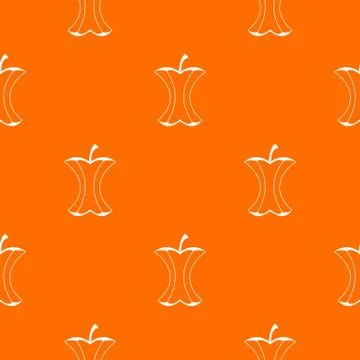 Apple stump pattern seamless 스톡 일러스트