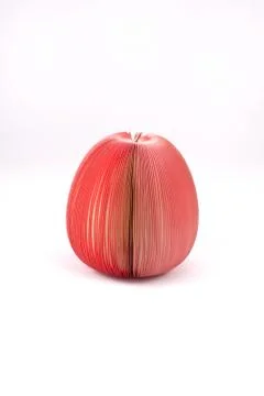 Apple-style notepaper Stock Photos
