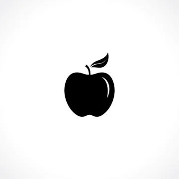 Apple symbol Stock Illustration