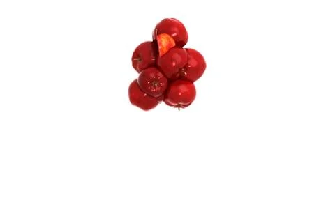 Apple symbol * on white background Stock Illustration