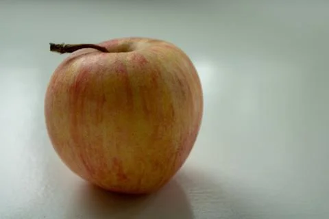 Apple on a table Stock Photos
