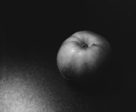 Apple on the table Stock Photos