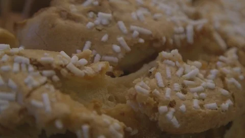 Apple tart close up Stock Footage 87749701