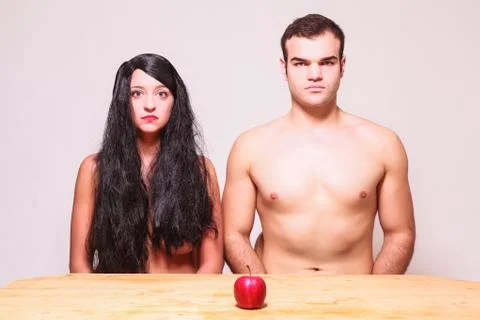 The apple of temptation Stock Photos