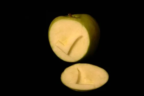 Apple tick Fotos Stock