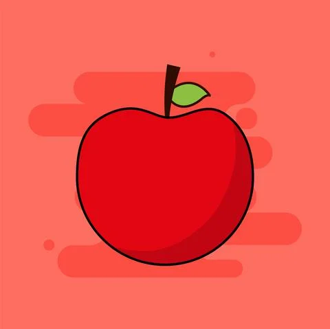 Apple tool school Ilustração Stock