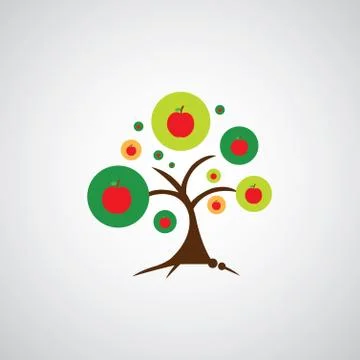 Apple tree Stock Illustration