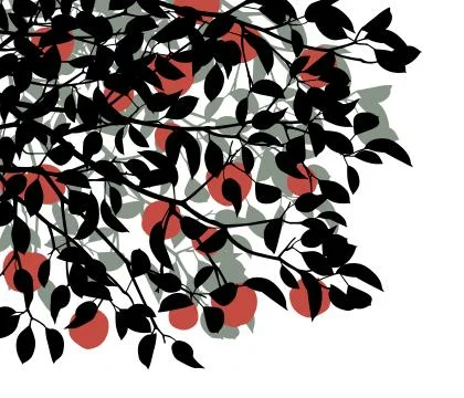 Apple tree Stock Illustration