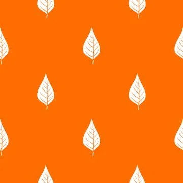 Apple tree leaf pattern seamless Stock Illustration