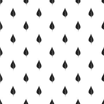 Apple tree leaf pattern vector Stockillustratie