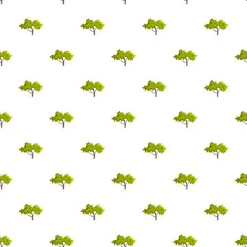 Apple tree pattern seamless Stock Illustration