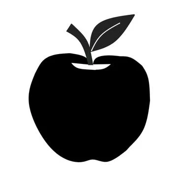 Apple vector art Stock Illustration