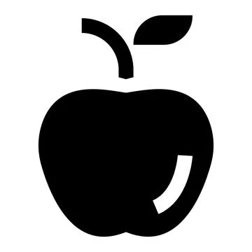 Apple Vector Icon Design Illustration Illustrazione stock