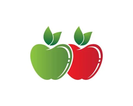 Apple vector icon illustration design Stock Illustration