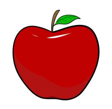 Apple Vector Stock Illustration