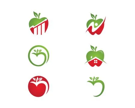Apple vector illustration design Stock Illustration