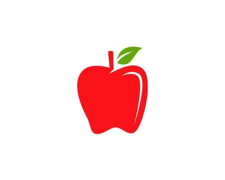 Apple vector illustration Stock Illustration
