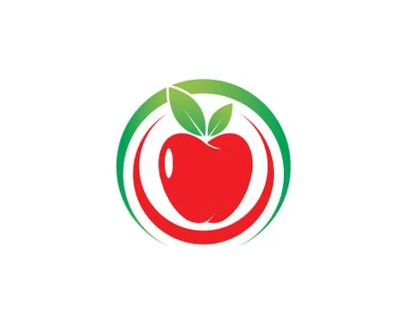 Apple vector illustration Stock Illustration