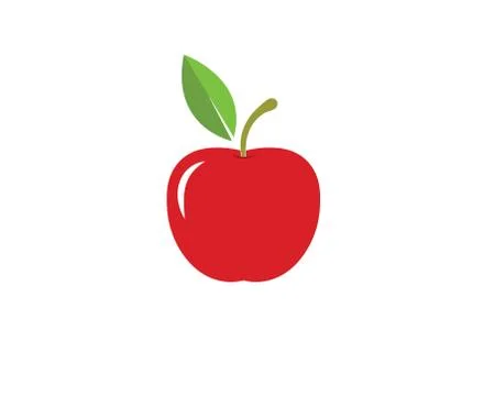 Apple vector illustration Stock Illustration
