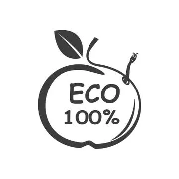 Apple Vector isolated on white background. Stock Illustration