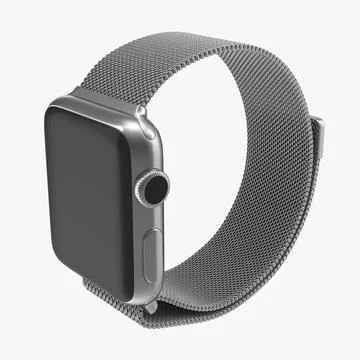 Apple Watch 38mm Milanese Loop 3D Model 3D Model
