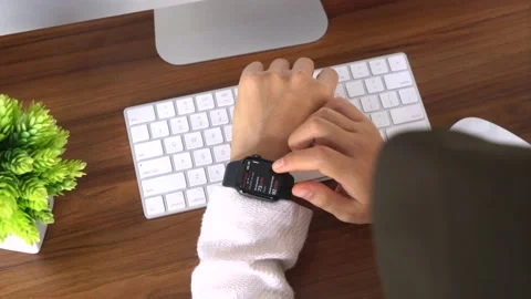Apple Watch Stock Footage 132542122