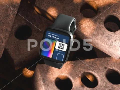 Apple Watch Mockup PSD Template
