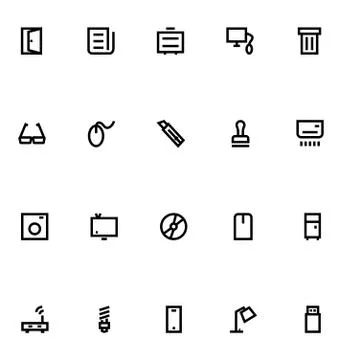 Apple Watch Outline Vector Stock Illustration