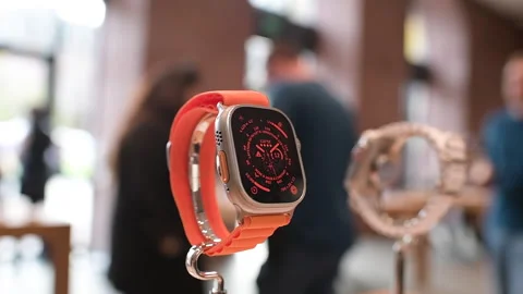 Apple Watch Series 2 Ultra Stock Footage 263973374
