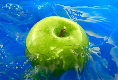 Apple water Foto stock