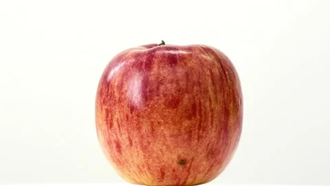 The apple on the white background Stock-Footage 91799410