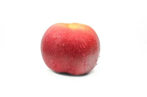 Apple on a white background, the fruit on a white background Stock Photos