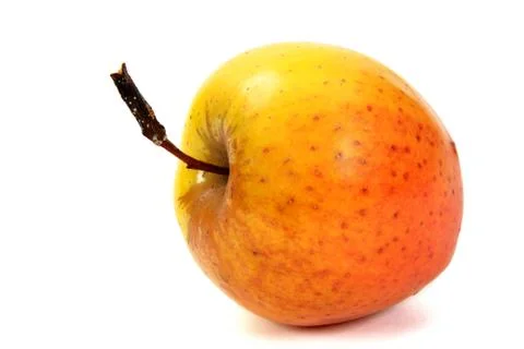 The apple, on a white background, isolated Stock Photos
